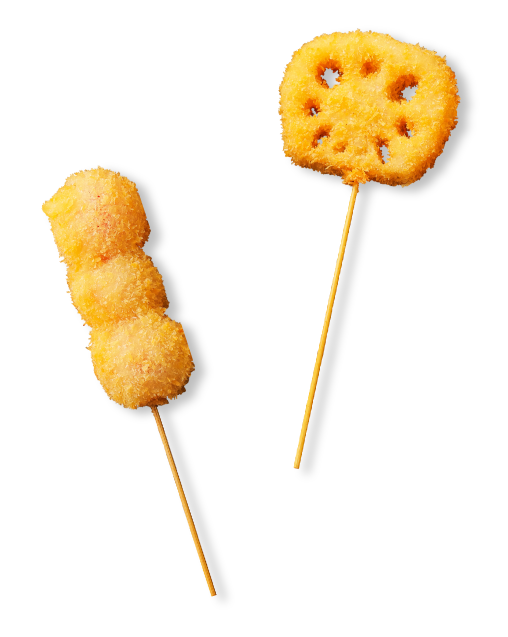 串揚げの切り抜き